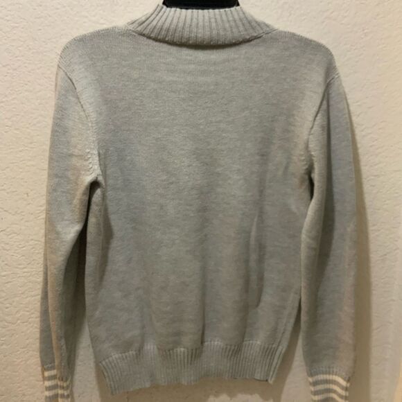 The Bubble Tennis Sweater Gray  white size XS - Picture 6 of 8